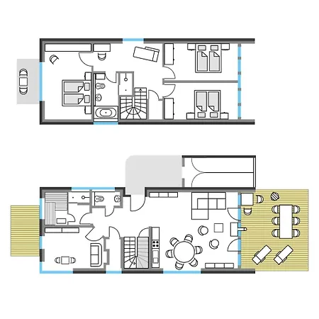 Casa vacanze Strandhaus Duenengras, 4gw16a